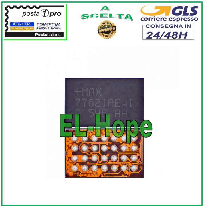 Puce IC BGA MAX77621AEWI pour re'gulateur de tension de console Nintendo Switch