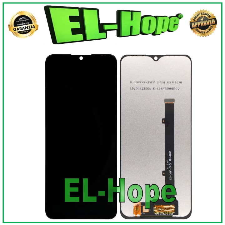 Écran LCD tactile noir pour ZTE Blade V30 Vita 8030