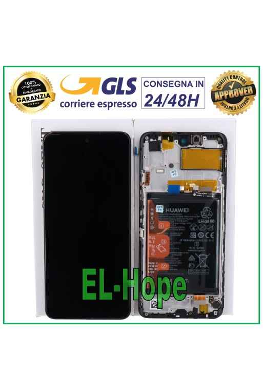 Écran tactile + LCD d origine pour Huawei P Smart 2021 PPA-LX2 / Honor 10X Lite Noir