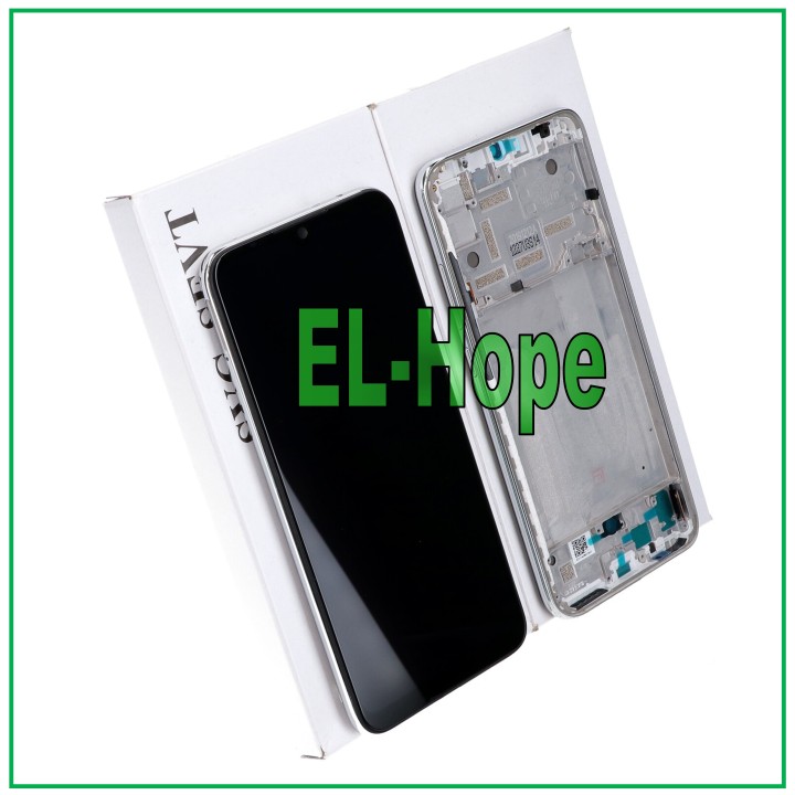 Écran LCD d origine + cadre Xiaomi Mi A3 M1906F9 / Mi CC9E tactile argent blanc