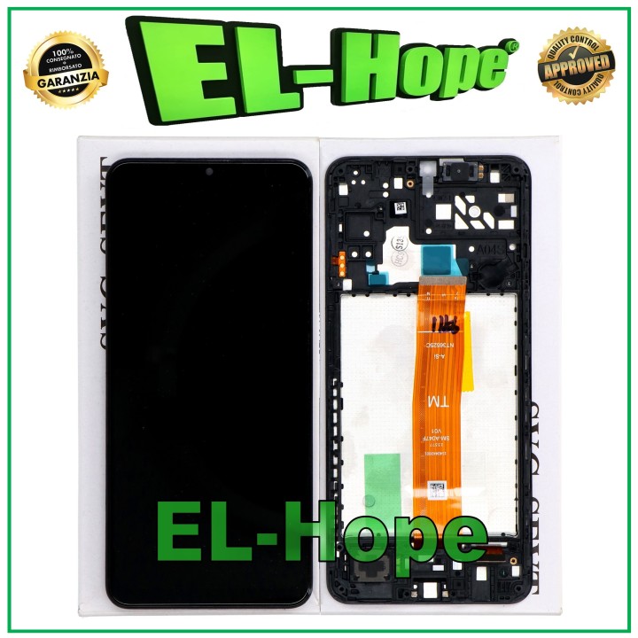 Écran LCD tactile a' cadre d origine Samsung A04S 2022 SM-A047F plat TM GH82-29806A