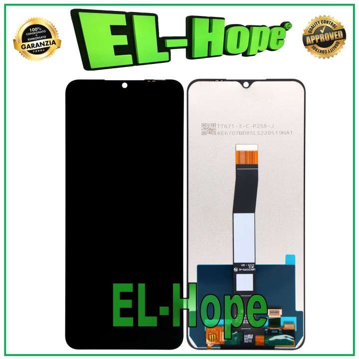 Écran LCD tactile noir pour Xiaomi Redmi 10C (220333QAG, 220333QBi, 220333QNY)