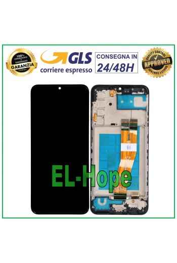 Écran LCD + cadre pour Samsung Galaxy A03S SM-A037G Écran tactile en verre