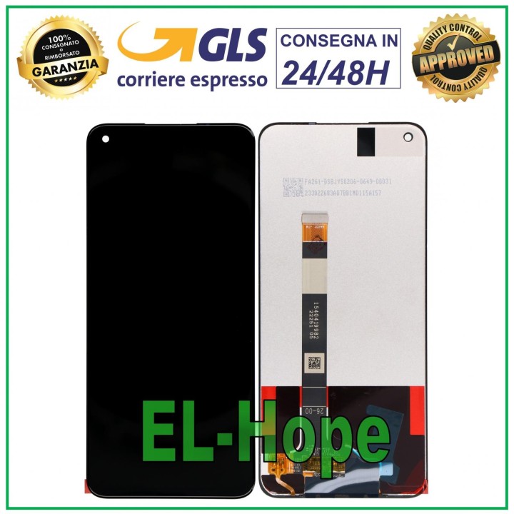 Écran LCD + e'cran tactile pour Oppo Realme 8 5G RMX3241, e'cran en verre noir