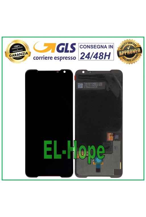 Écran tactile LCD OLED pour ASUS ROG Phone 2 II ZS660KL, e'cran en verre noir