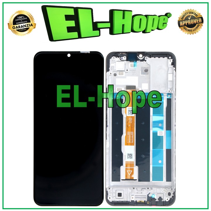 Écran LCD + châssis pour VIVO Y16 V2204 V2214, e'cran tactile en verre noir