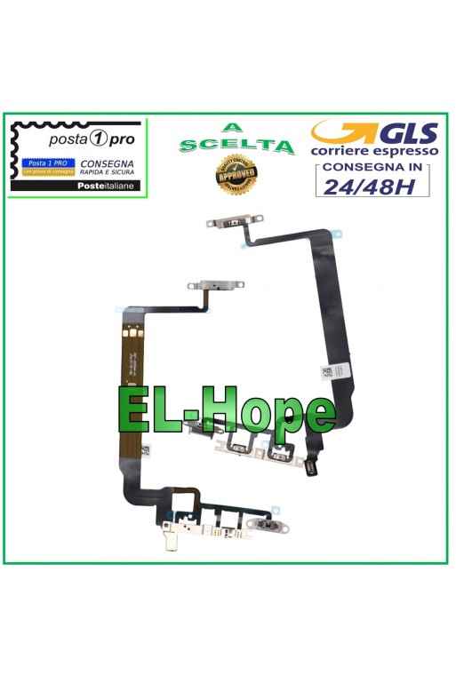 Touche marche/arre't plate pour Apple iPhone 13 Pro Max Flex Volume Muet