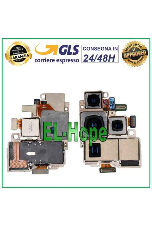 KIT CAMÉRA ARRIÈRE COMPLET SAMSUNG GALAXY S21 ULTRA SM-G998B CAMÉRA ARRIÈRE