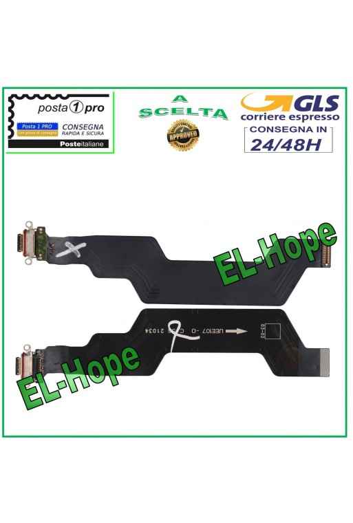 CONNECTEUR DE CHARGE PLAT ET FLEXIBLE ONEPLUS 9 LE2110 LE2113 STATION DE CHARGE USB TYPE C