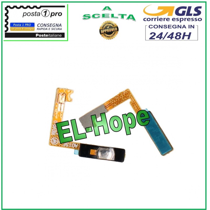 Touche marche/arre't flexible plate pour Samsung Galaxy A01 SM-A015F SM-A015G