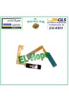 Touche marche/arre't flexible plate pour Samsung Galaxy A01 SM-A015F SM-A015G