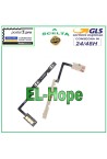 Touches late'rales flexibles et plates pour augmenter ou diminuer le volume, pour Oppo A91 (CPH2021) PCPM00 PCPT00