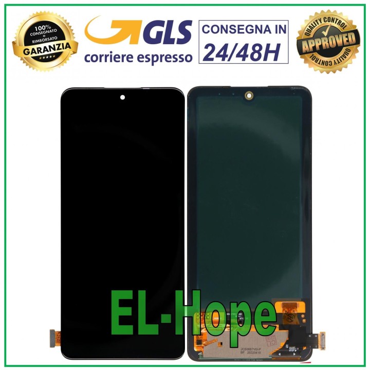 Écran LCD OLED pour Xiaomi Redmi Note 10 Pro M2101K6G / 10 Pro Max Touch Glass