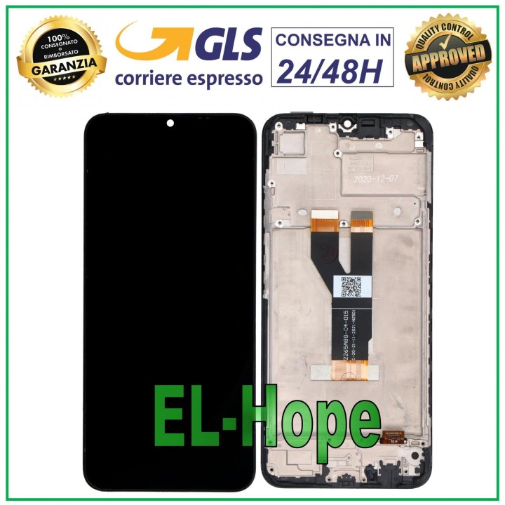 Écran tactile + châssis pour Oppo Realme C20 C20A C21 C11 RMX3061 RMX3063 3201 3231