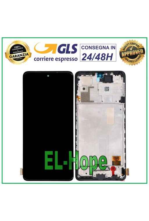 Écran tactile + cadre LCD OLED pour Xiaomi Redmi Note 10 Pro M2101K6G / 10 Pro Max