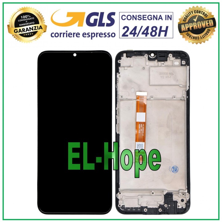 Écran LCD + châssis pour Oppo Realme C11 2020 RMX2185, e'cran tactile en verre noir