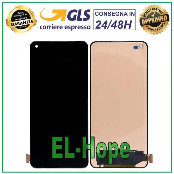 Écran LCD TFT pour OnePlus 9 LE2110 LE2113 Écran tactile en verre Noir