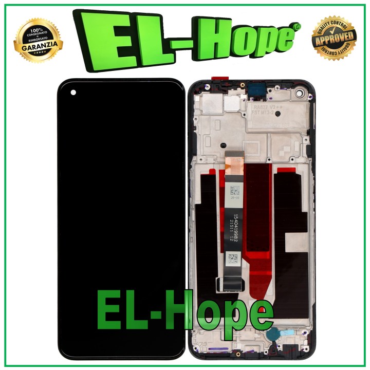 Écran LCD + châssis pour Oppo Realme 8 5G RMX3241, e'cran tactile assemble'