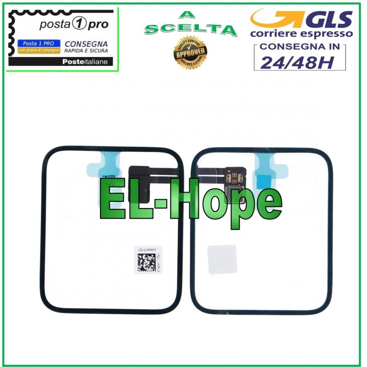 Module de capteur tactile plat et flexible pour montre connecte'e Apple Watch Series 2 LTE 38 mm