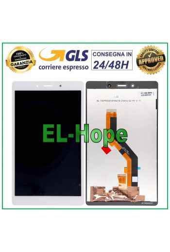 Écran LCD tactile blanc pour Samsung Galaxy Tab A 8.0 SM-T295 T290 3G