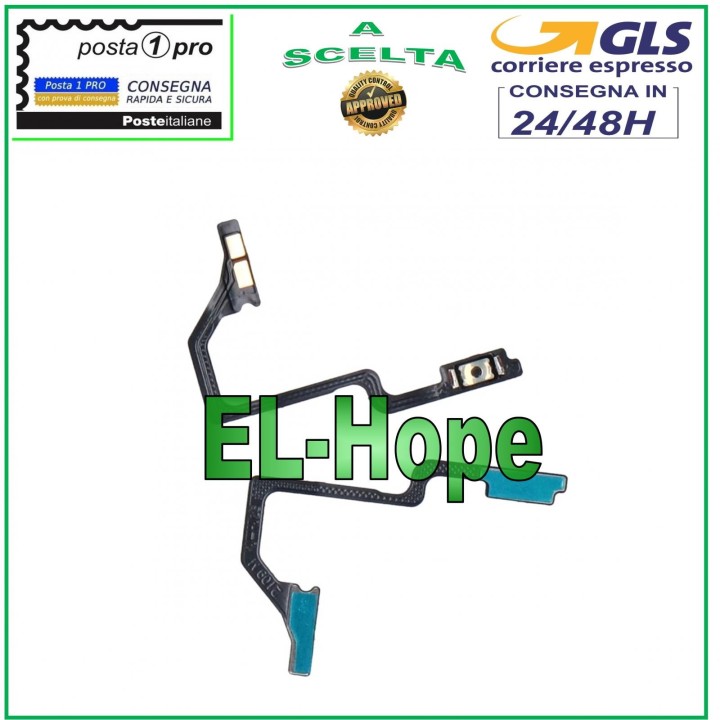 Câble plat flexible avec bouton marche/arre't pour Oppo A16S (CPH2271) / A16 (CPH2269)