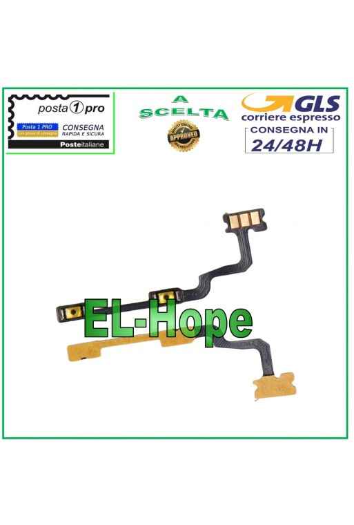 Touches late'rales flexibles et plates pour augmenter ou diminuer le volume sur Oppo A16S (CPH2271/A16 CPH2269)