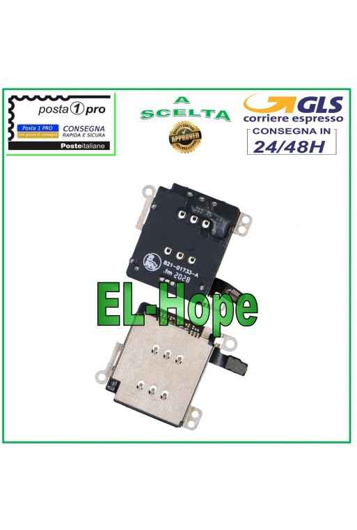 Lecteur de carte nano SIM pour iPhone XR (A1984, A2105) 821-01733-A