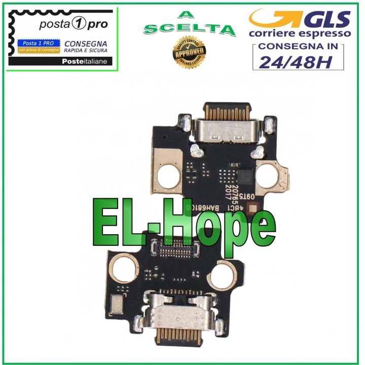CONNECTEUR DE CHARGE POUR TCL 20 PRO 5G T810S + MICROPHONE STATION DE CHARGE TYPE C