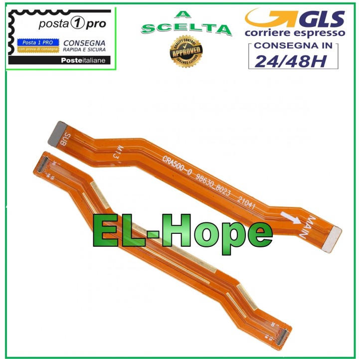 Station de charge et de connexion pour carte me're FLAT FLEX pour Oppo Realme C11 2021 RMX3231