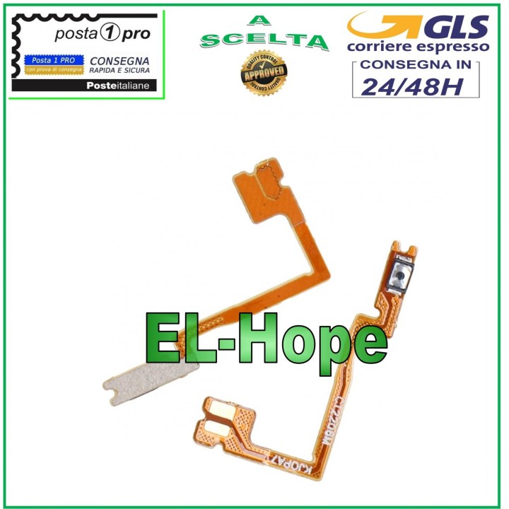 Câble plat flexible avec bouton marche/arre't pour Oppo A7 (CPH1901)