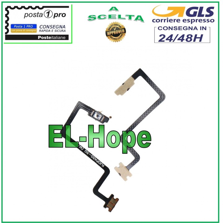 Touche marche/arre't flexible plate pour Oppo A93 5G PCGM00