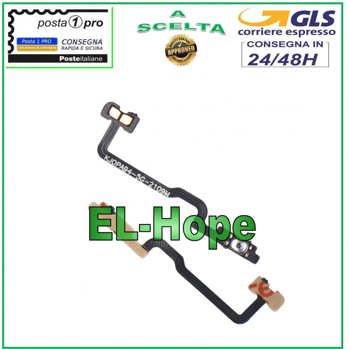 Nappe de touche marche/arre't plate et flexible pour OPPO A94 4G CPH2203