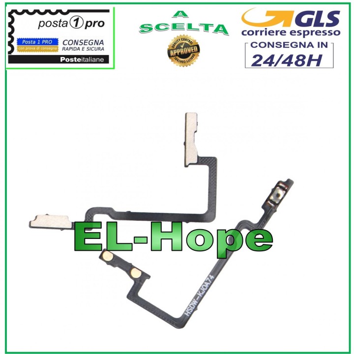 Nappe flexible et plate pour bouton marche/arre't pour OPPO A74 4G CPH2219