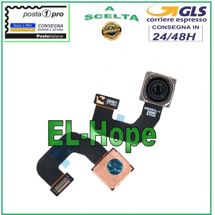CAMÉRA ARRIÈRE POUR XIAOMI REDMI NOTE 9 PRO M2003J6 M2003J6B2G CAMÉRA ARRIÈRE