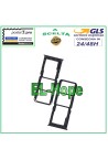 Compartiment pour carte SIM et carte micro SD pour OPPO A91 CPH2021 PCPM00 PCPT00 Noir