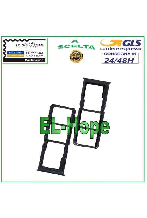 Compartiment pour carte SIM et carte Micro SD pour OPPO A9 2020 CPH1937 CPH1939 CPH1941 Noir