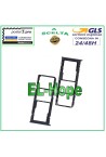 Compartiment pour carte SIM et carte micro SD pour OPPO A15 (CPH2185/A15S/CPH2179) noir