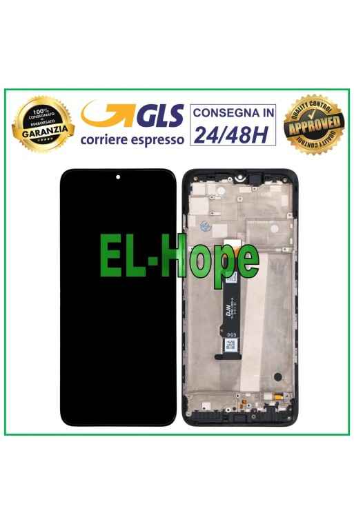 Cadre d e'cran LCD pour Motorola Moto G50 4G XT-2137 XT2137, e'cran tactile en verre