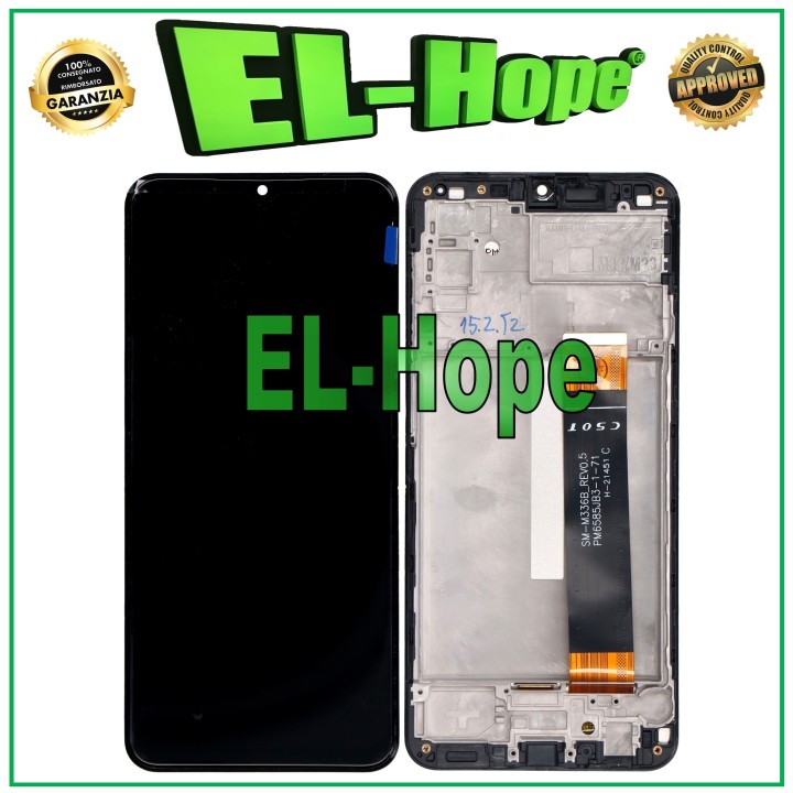 Écran LCD + châssis tactile pour Samsung Galaxy M33 5G 2022 SM-M336B REV0.5