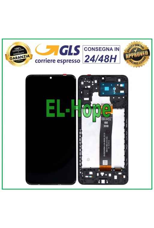 Écran LCD + châssis tactile pour Samsung Galaxy A13 5G SM-A136B A136U Noir