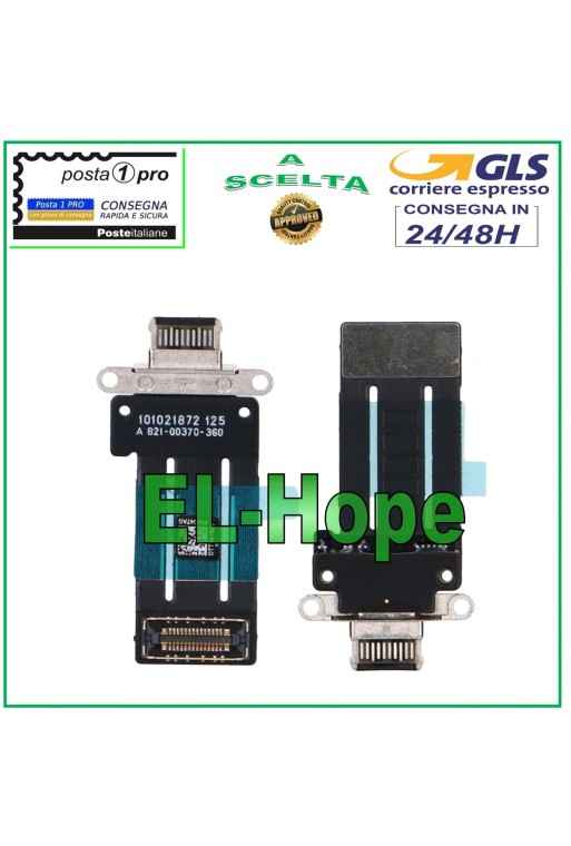 CONNECTEUR DE CHARGE IPAD PRO 12.9 2021 5e ge'ne'ration A2379 A2461 A2462 FLAT CHARGE NOIR