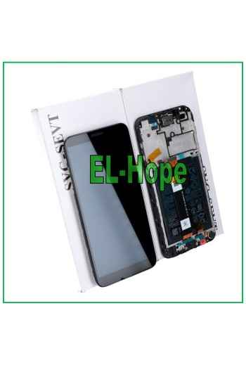 Cadre d e'cran LCD d origine avec batterie pour Huawei Y5P Y5 Plus 2020 DRA-LX9 Touch Black