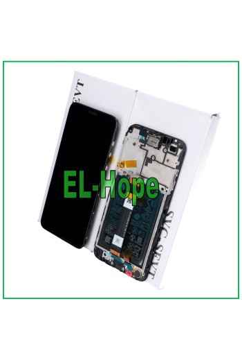 Cadre d e'cran LCD d origine avec batterie pour Huawei Y5P Y5 Plus 2020 DRA-LX9 Touch Black