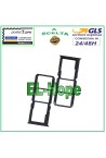 Compartiment pour carte nano SIM et micro SD OPPO A74 4G CPH2219, boi'tier noir