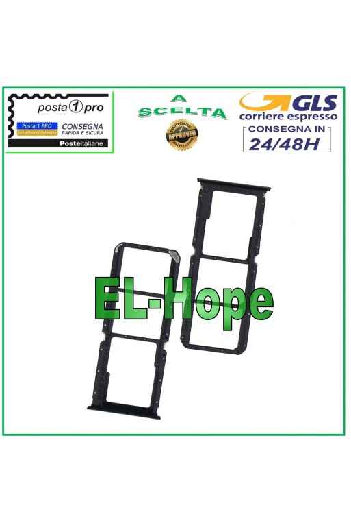 Compartiment pour carte SIM et carte Micro SD pour OPPO F19/F19 PRO CPH2285, boi'tier noir