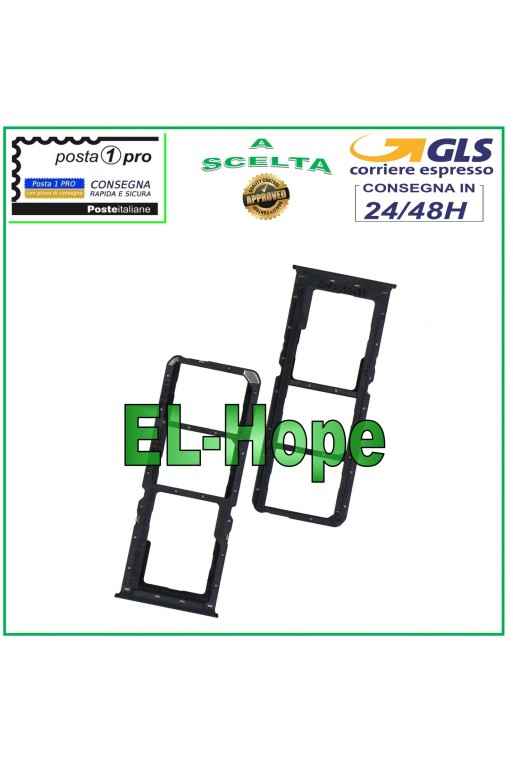 Compartiment pour carte SIM et carte Micro SD pour OPPO A5 2020 CPH1931 CPH1933 PCHT30 Noir