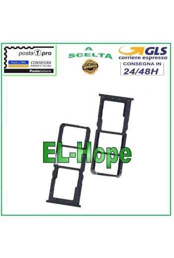 Compartiment pour carte SIM et carte micro SD pour OPPO A7 A5S AX7 CHP1901 CHP1903 Noir