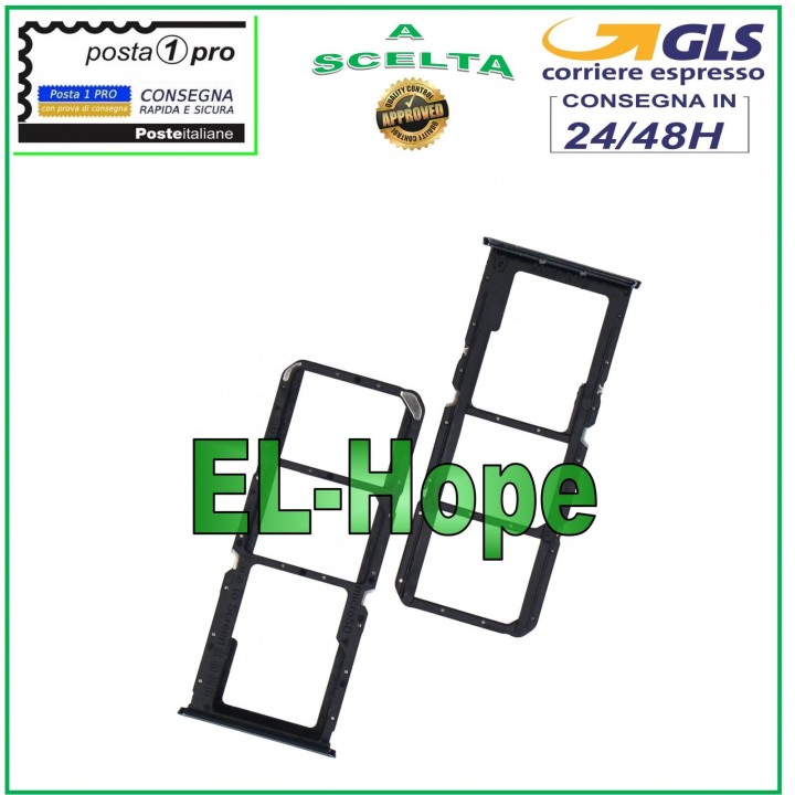 Compartiment pour carte SIM et carte Micro SD pour OPPO A94 4G CPH2203, boi'tier argente'