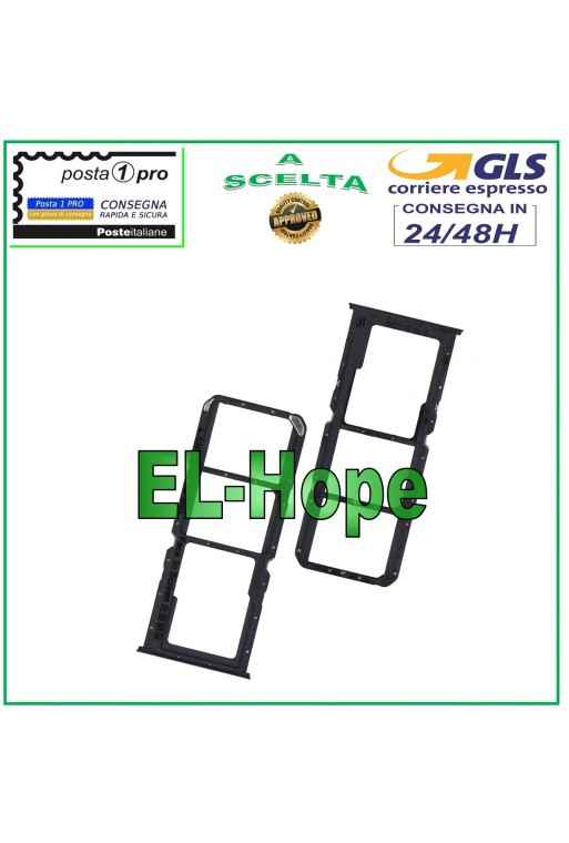 Compartiment pour carte SIM et carte micro SD pour OPPO A93 5G PCGM00, boi'tier noir