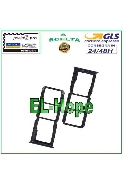 Compartiment pour carte SIM et carte micro SD pour Oppo Realme C21Y RMX3261 RMX3263 Noir
